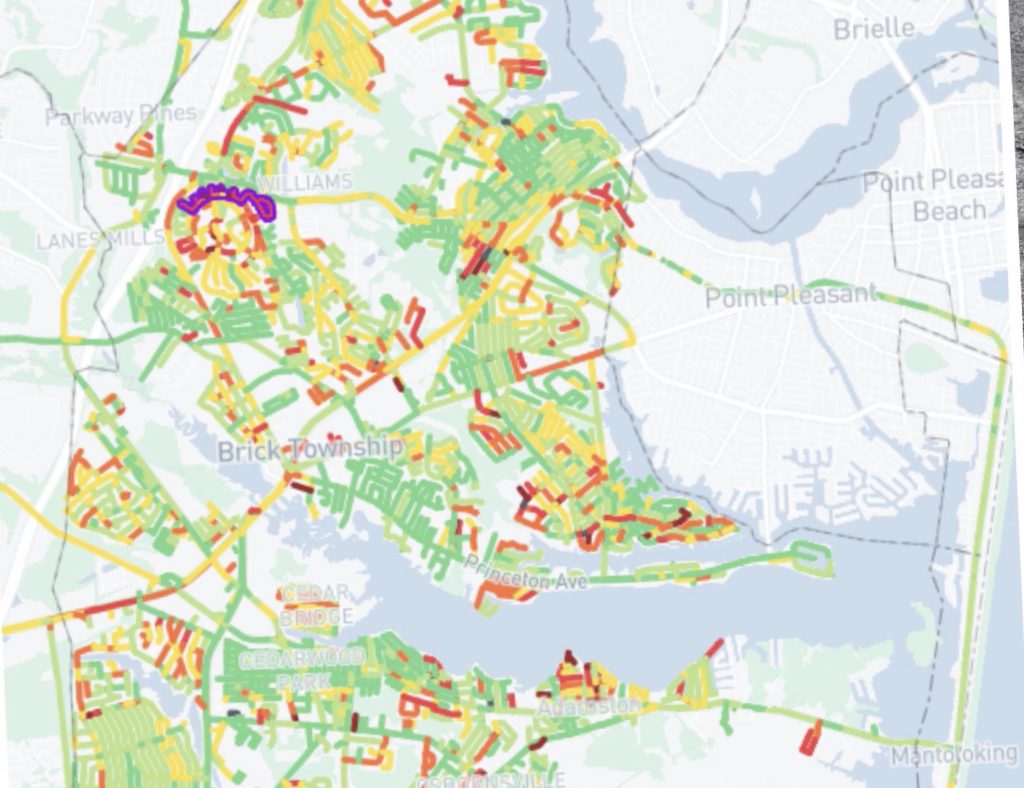Vialytics software in use in Brick Township, N.J. (Photo: Township of Brick)