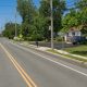 A 40 m.p.h. speed limit sign on Lanes Mill Road in Brick, followed by a crosswalk sign. (File Photo)