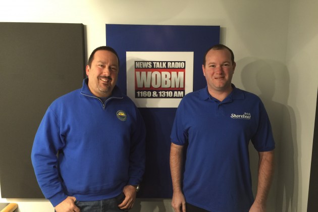 Phil Brilliant (left) and Daniel Nee. (Photo: WOBM)