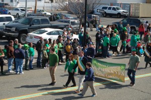 The 2016 St. Patrick's Day Parade, Seaside Heights, NJ