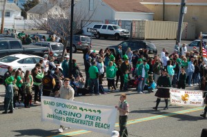 The 2016 St. Patrick's Day Parade, Seaside Heights, NJ