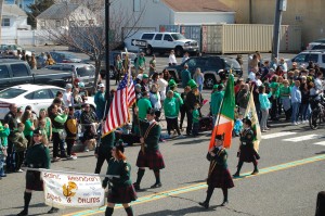 The 2016 St. Patrick's Day Parade, Seaside Heights, NJ
