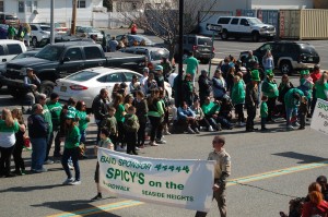 The 2016 St. Patrick's Day Parade, Seaside Heights, NJ