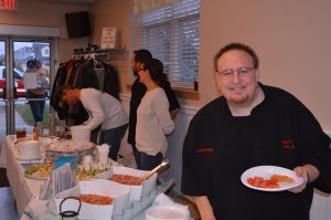 Chef Mike Jurusz of Chef Mike's ABG in South Seaside Park, at Taste of the Barrier Island 2016. (Photo: Daniel Nee)