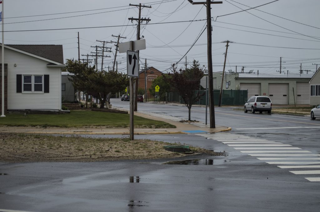 Bay Avenue and Washington Avenue, Lavallette (Photo: Daniel Nee)