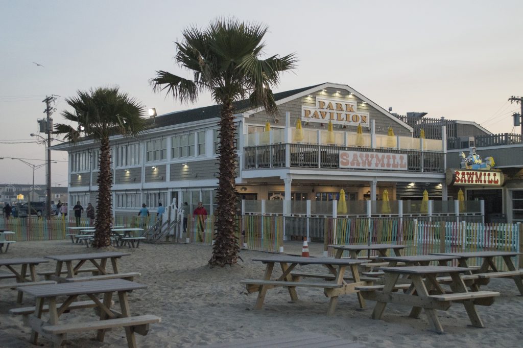 The Sawmill and Park Pavilion complex, Seaside Park. (Photo: Daniel Nee)