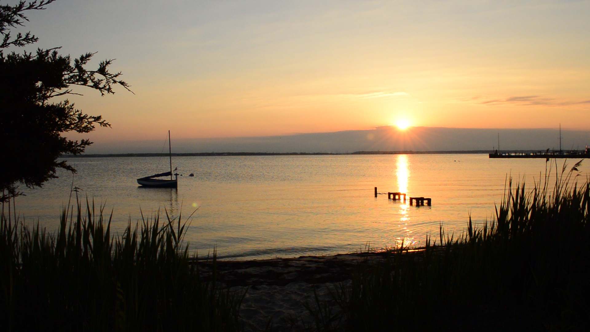 Sunset on Barnegat Bay in Seaside Park (Photo: Daniel Nee)