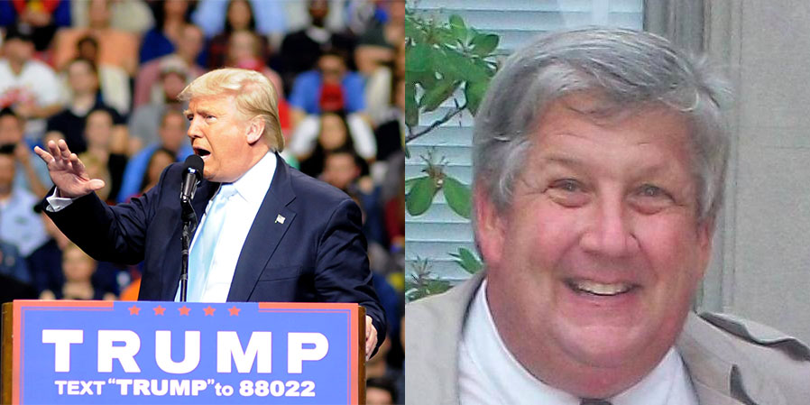 Donald Trump (R) and Frederick John LaVergne (D)