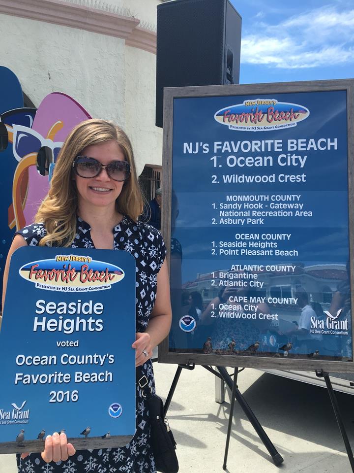 Seaside Heights was named Ocean County's top beach for 2016. (Photo: NJ Sea Grant Consortium)