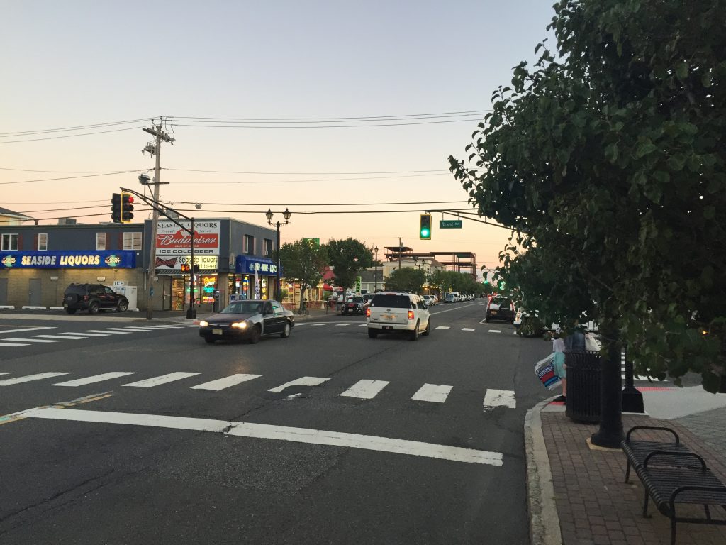 The Boulevard in Seaside Heights, NJ. (Photo: Daniel Nee)