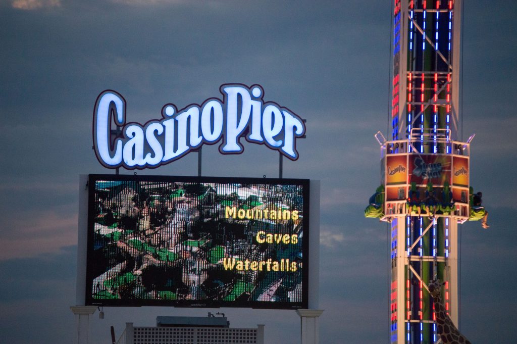 Casino Pier, Seaside Heights, NJ. (Photo: Daniel Nee)