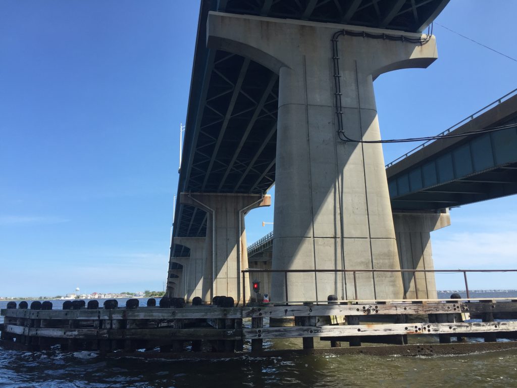 The J. Stanley Tunney and Thomas A. Mathis bridges. (Photo: Daniel Nee)