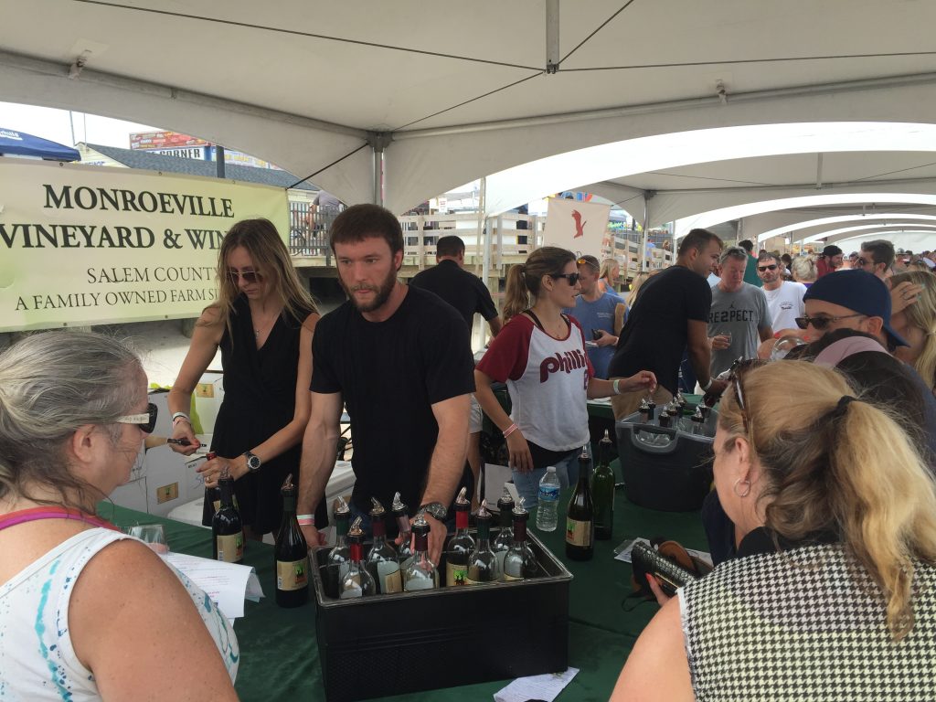 The 2016 Wine on the Beach event in Seaside Heights. (Photo: Daniel Nee)