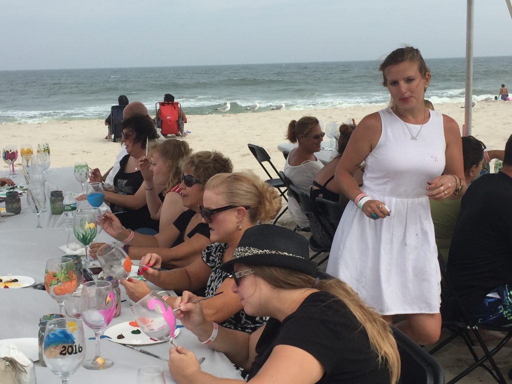 The 2016 Wine on the Beach event in Seaside Heights. (Photo: Daniel Nee)