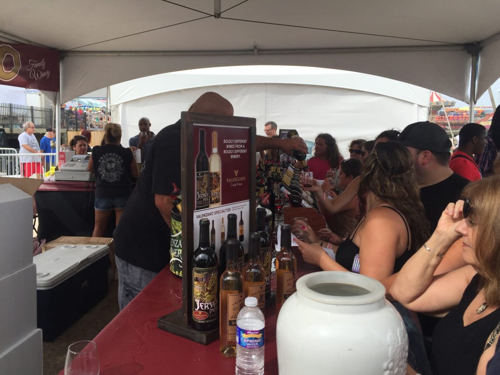 The 2016 Wine on the Beach event in Seaside Heights. (Photo: Daniel Nee)