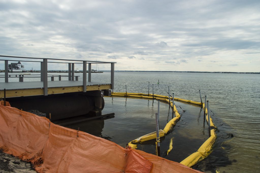 A pump station in Seaside Park, Sept. 2016. (Photo: Daniel Nee)