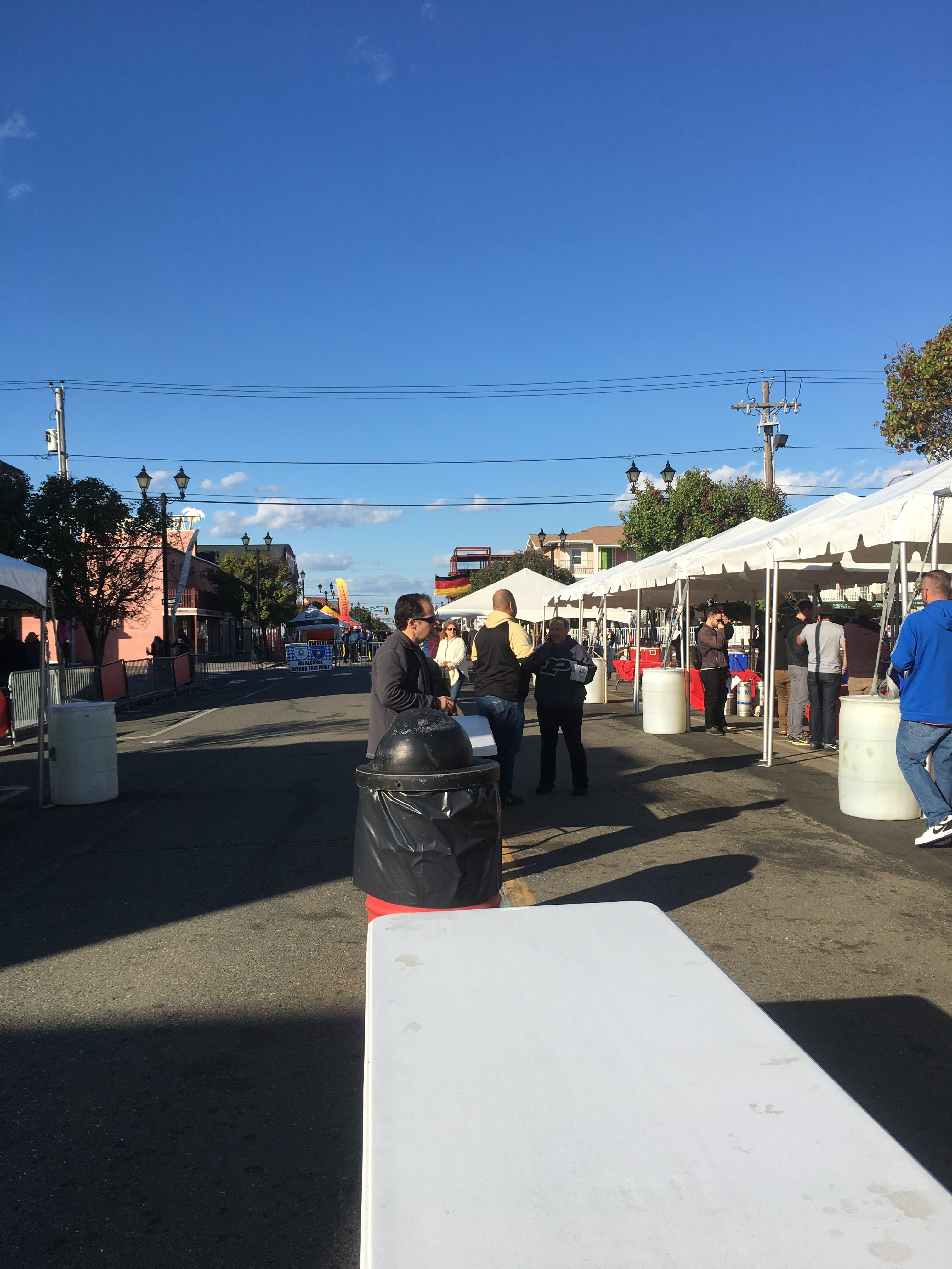 The first Seaside Heights Oktoberfest event, Oct. 23, 2016. (Photo: Stacey Chait)