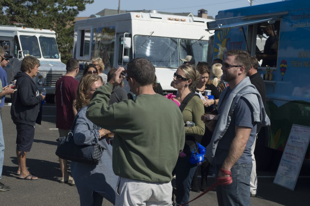 The 2016 Food Trucks and Football event in Lavallette. (Photo: Daniel Nee)