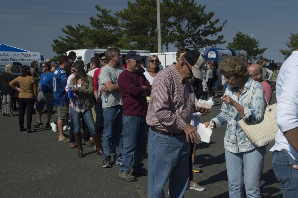 The 2016 Food Trucks and Football event in Lavallette. (Photo: Daniel Nee)