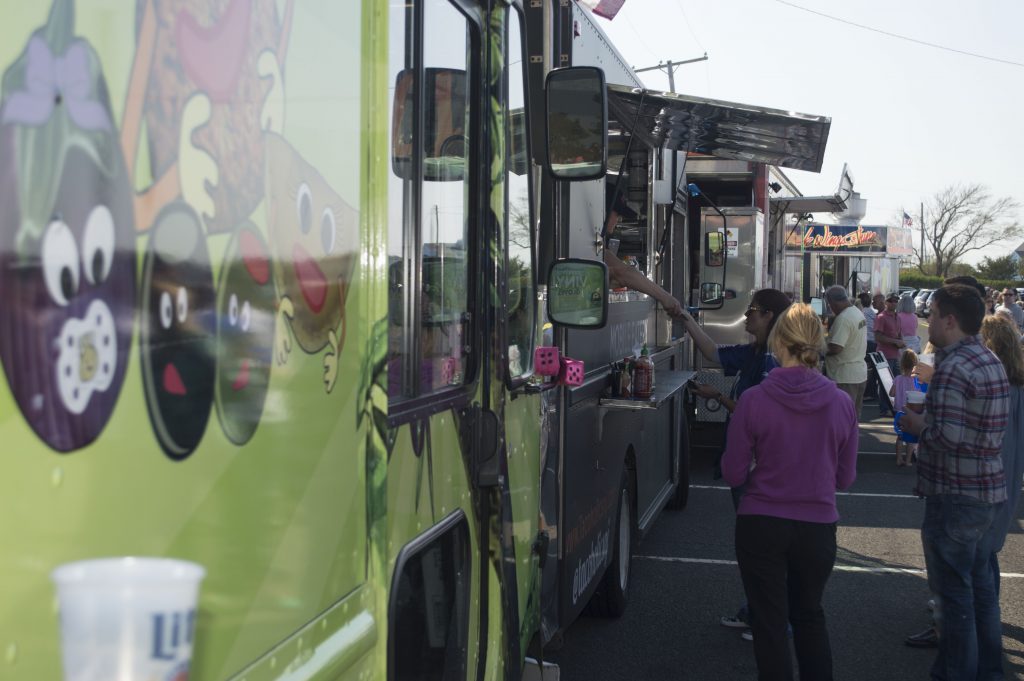 The 2016 Food Trucks and Football event in Lavallette. (Photo: Daniel Nee)