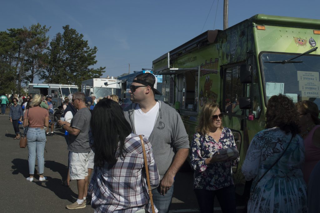 The 2016 Food Trucks and Football event in Lavallette. (Photo: Daniel Nee)