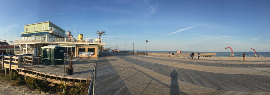 Construction on the Belle-Freeman property begins in Seaside Heights, N.J, Nov. 2, 2016. (Photo: Daniel Nee)