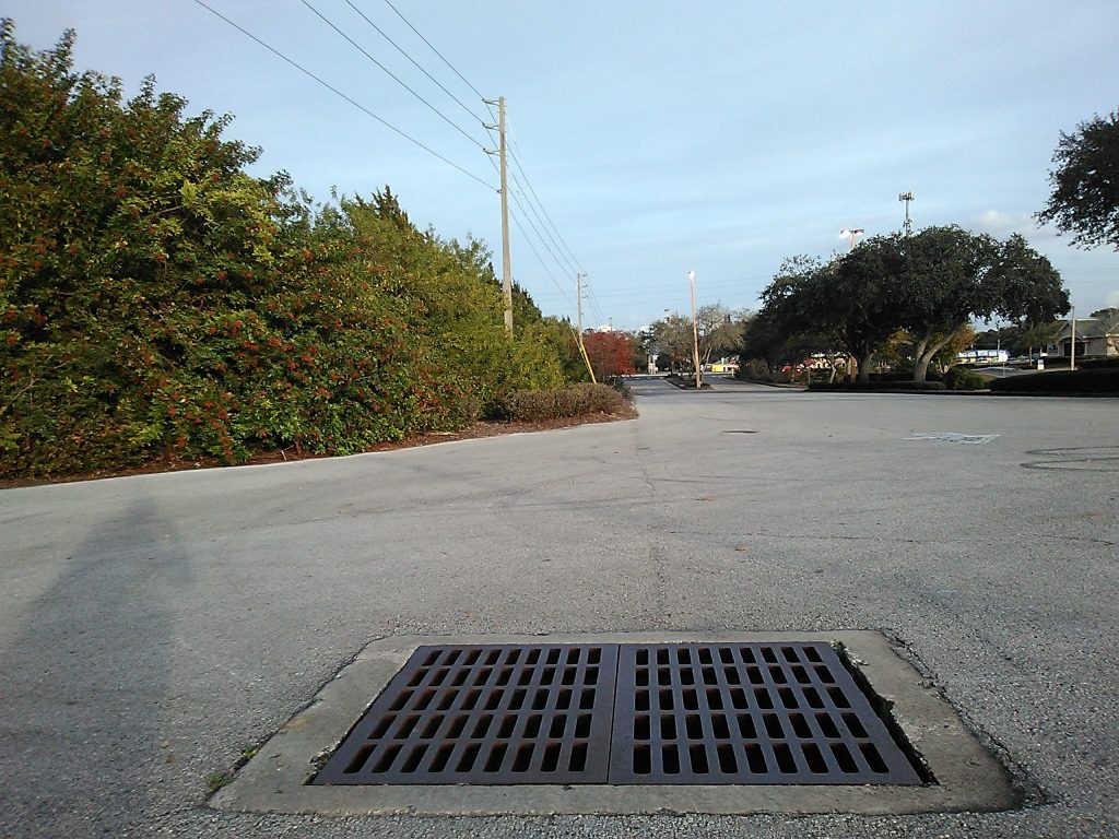 Storm sewer grate. (Credit: Daniel Oines/Flickr)