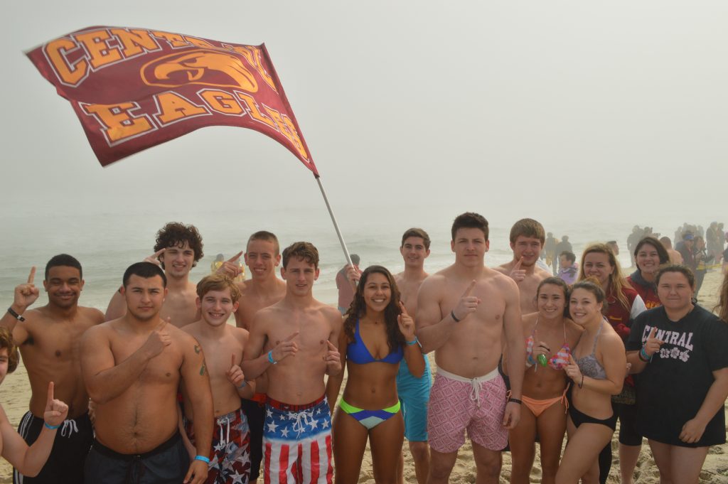 The 2017 Seaside Heights Polar Plunge. (Photo: Daniel Nee/Shorebeat)