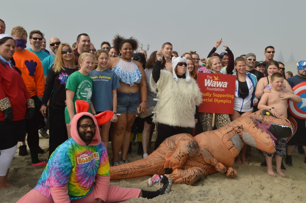 The 2017 Seaside Heights Polar Plunge. (Photo: Daniel Nee/Shorebeat)