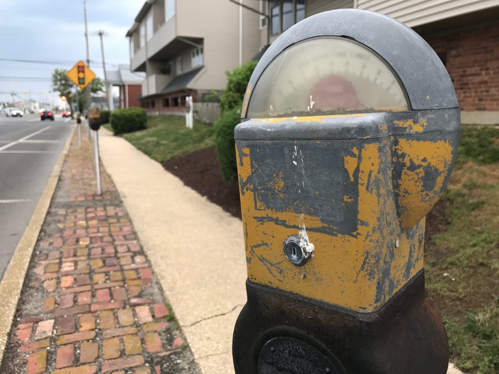 A parking meter in Seaside Heights, June 2017. (Photo: Daniel Nee)