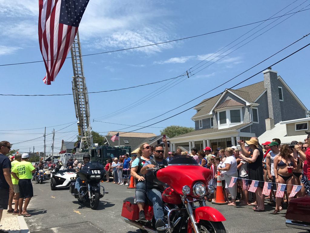 2017 Normandy Beach Independence Day Flag Raising (Photo: Daniel Nee)