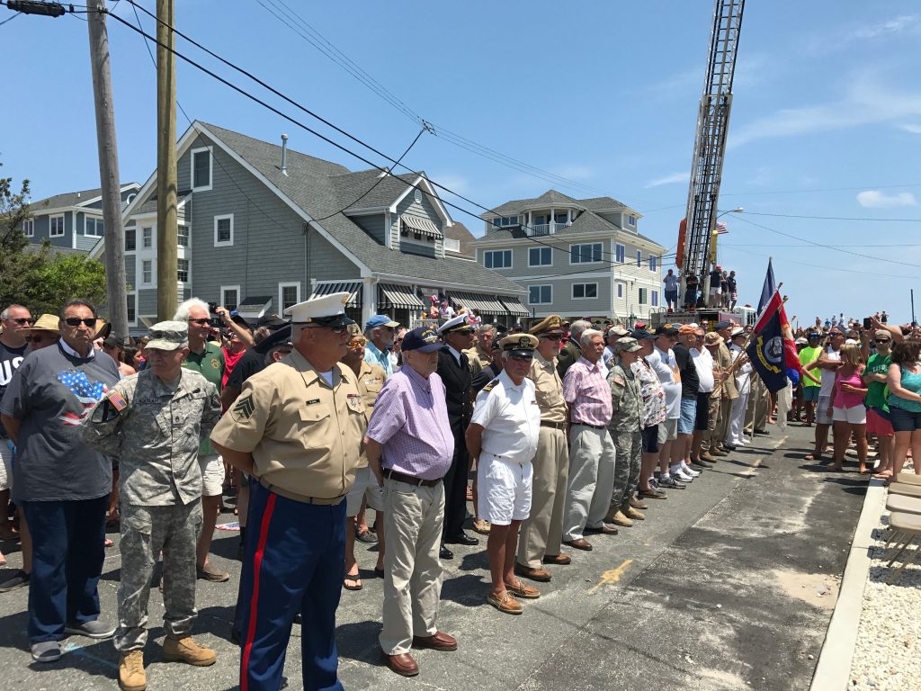 2017 Normandy Beach Independence Day Flag Raising (Photo: Daniel Nee)