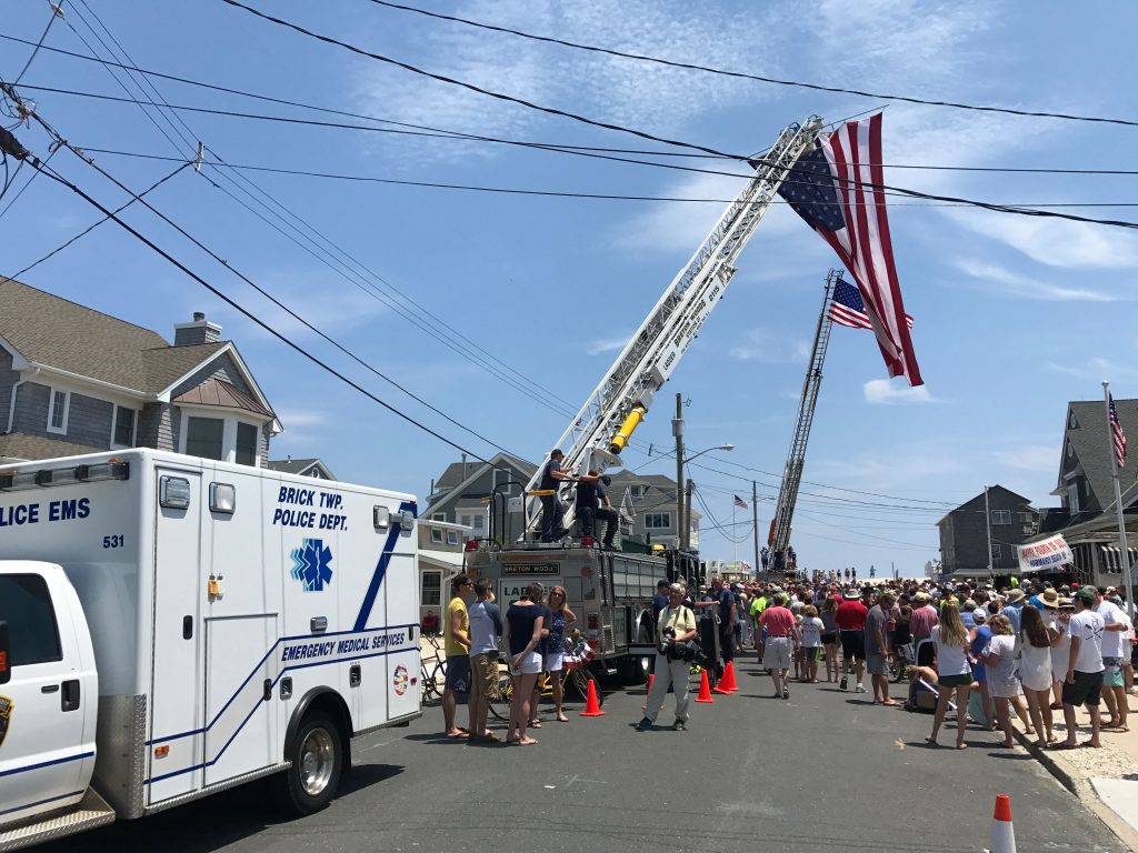 2017 Normandy Beach Independence Day Flag Raising (Photo: Daniel Nee)