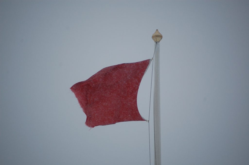 Brick Beach III during the March 5, 2015 snow storm. (Photo: Daniel Nee) Click to expand.
