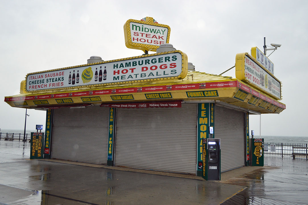 Midway Steak House, Seaside Heights, Feb. 2018. (Photo: Daniel Nee)