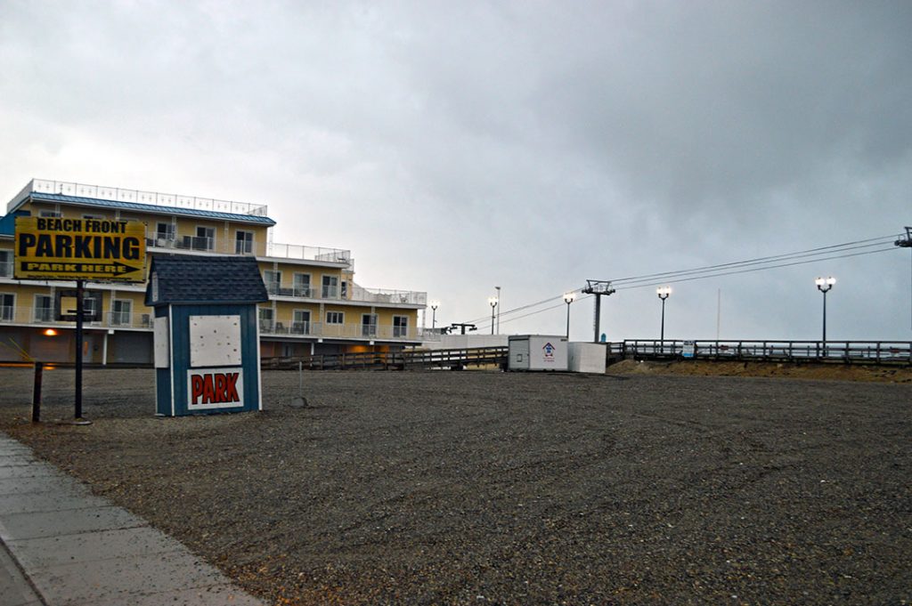 The future location of Seaside Heights' historic carousel. (Photo: Daniel Nee)
