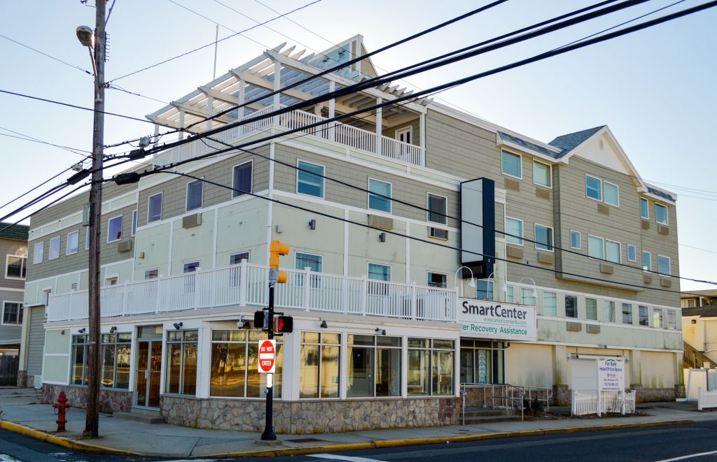 White Pearl Hotel, Seaside Heights, N.J., Feb. 2018. (Photo: Daniel Nee)