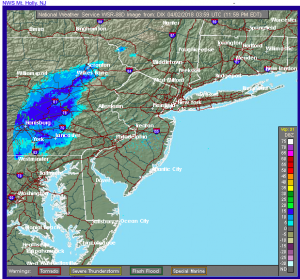 National Weather Service issued a winter weather advisory for midnight to 1 p.m. April 2.