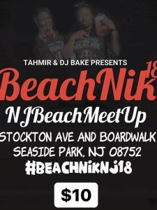A digital flyer for Beachnik. (Credit: Instagram)