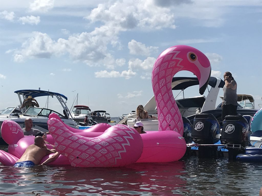 Scenes from Floatchella 2018. (Photo: Daniel Nee)