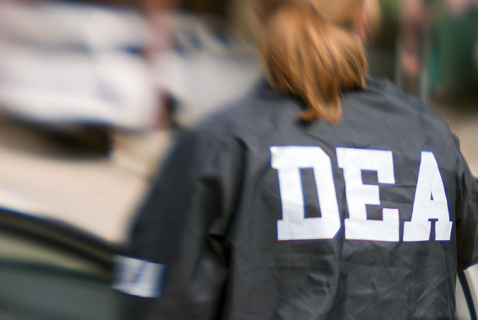 A DEA agent. (Credit: DEA)