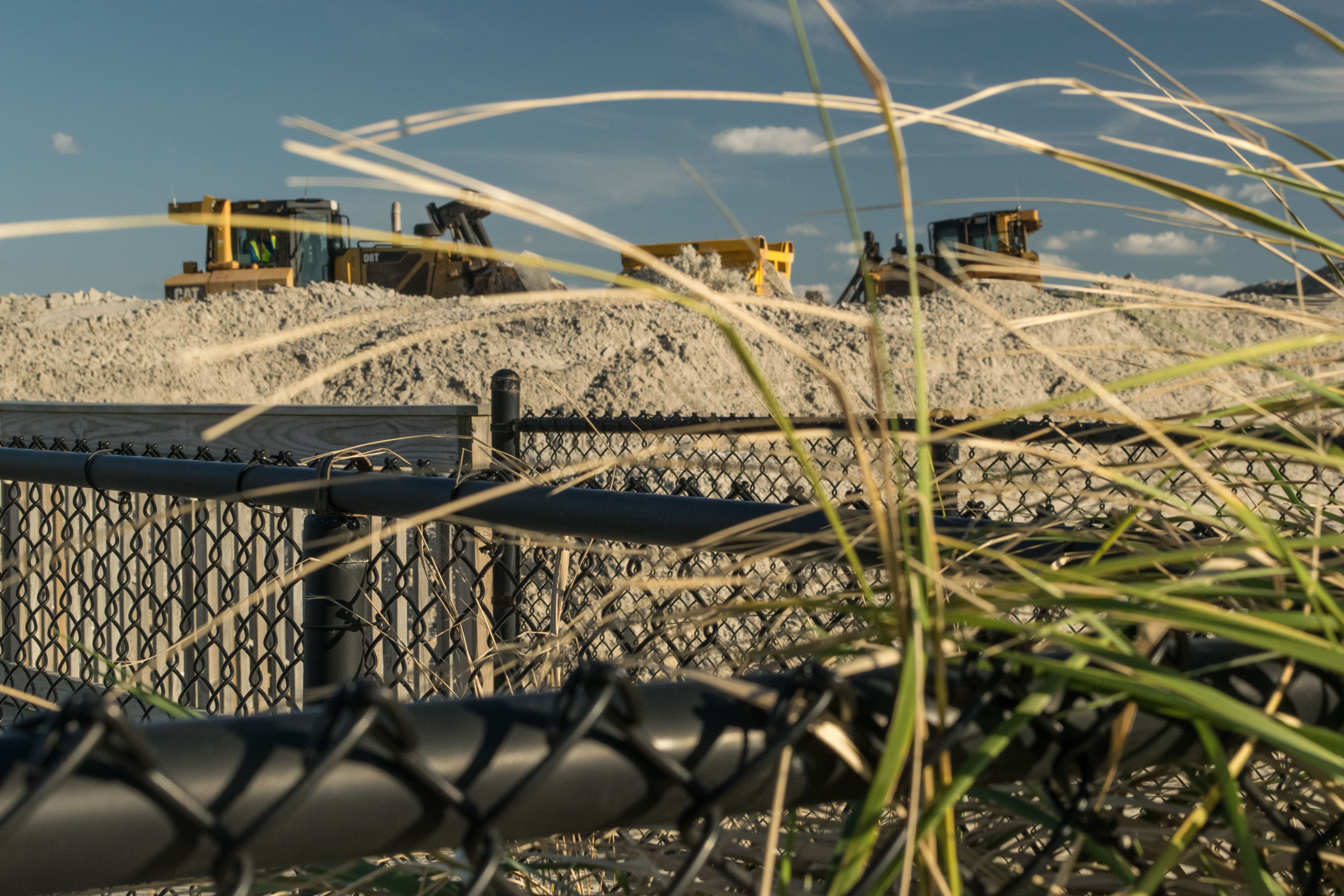 Beach replenishment at Third Avenue in Ortley Beach, Oct. 19, 2018. (Photo: Daniel Nee)