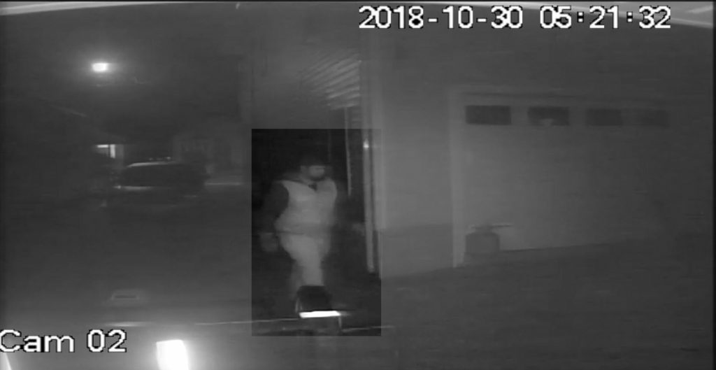A person of interest in an Oct. 30, 2018 fire in Seaside Heights. (Photo: OCPO)