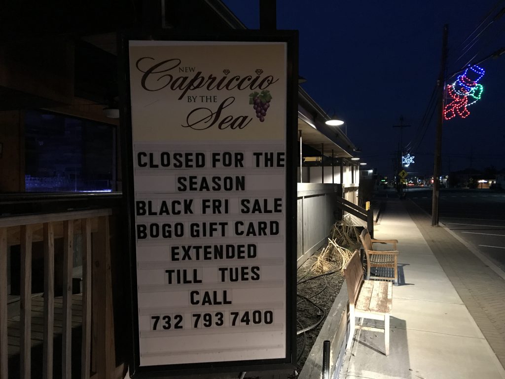 Capriccio By the Sea, in Ortley Beach and Lavallette. (Photo: Daniel Nee)
