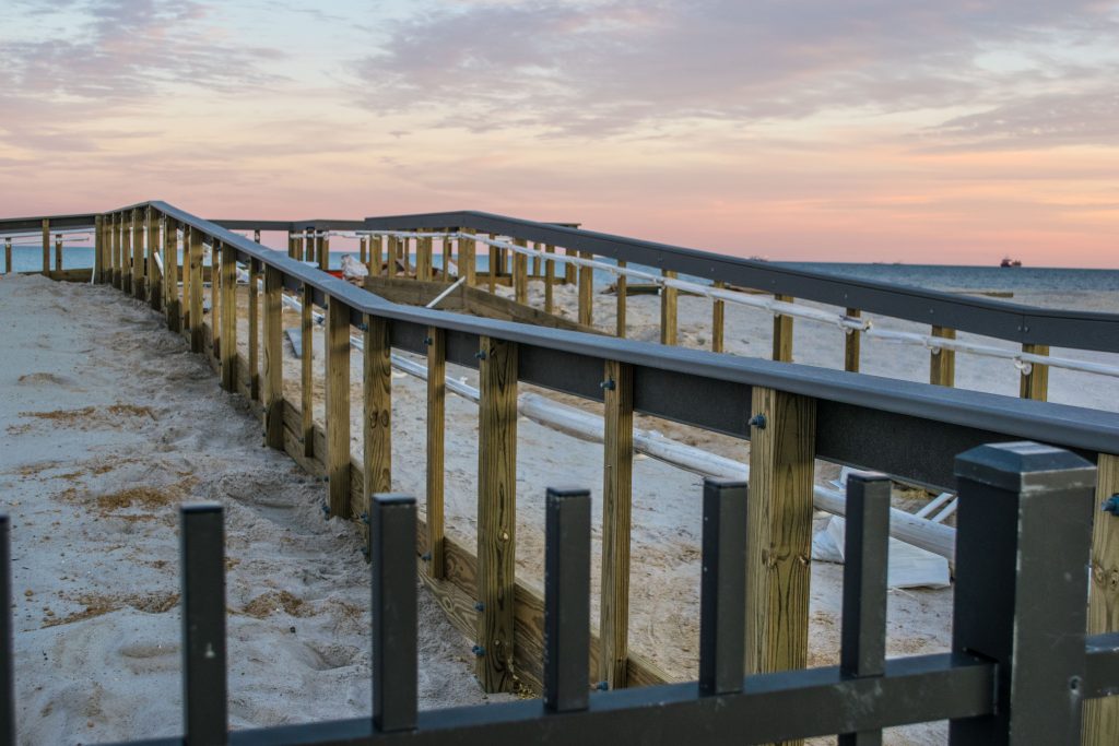 Expanded beaches in Seaside Heights, Dec. 19, 2018. (Photo: Daniel Nee)