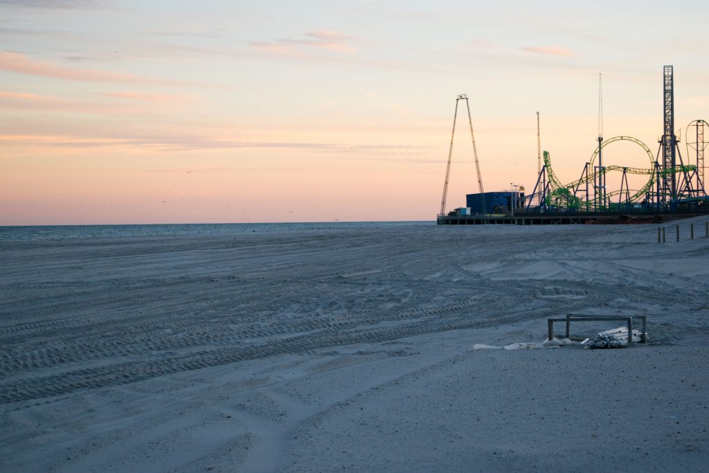 Expanded beaches in Seaside Heights, Dec. 19, 2018. (Photo: Daniel Nee)