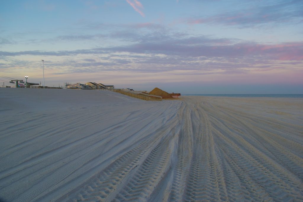 Expanded beaches in Seaside Heights, Dec. 19, 2018. (Photo: Daniel Nee)