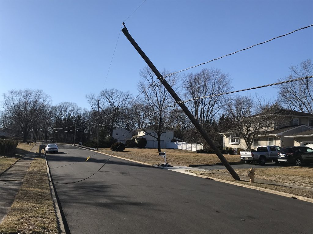 Winds whip up the Jersey Shore, Feb. 25, 2019. (Photo: Daniel Nee)