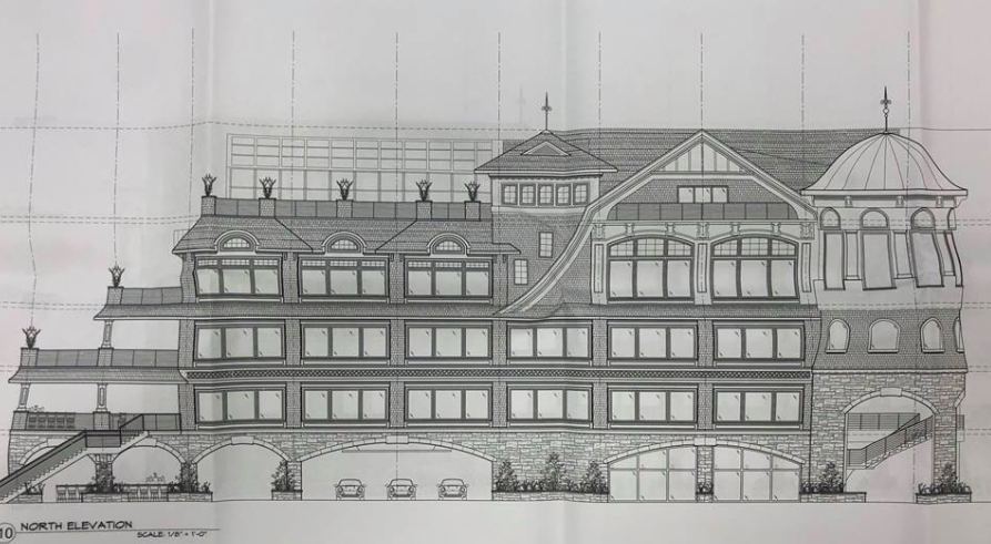 A rendering of a proposed restaurant and banquet facility on Barnegat Bay in Brick. (Photo: Brick Twp.)