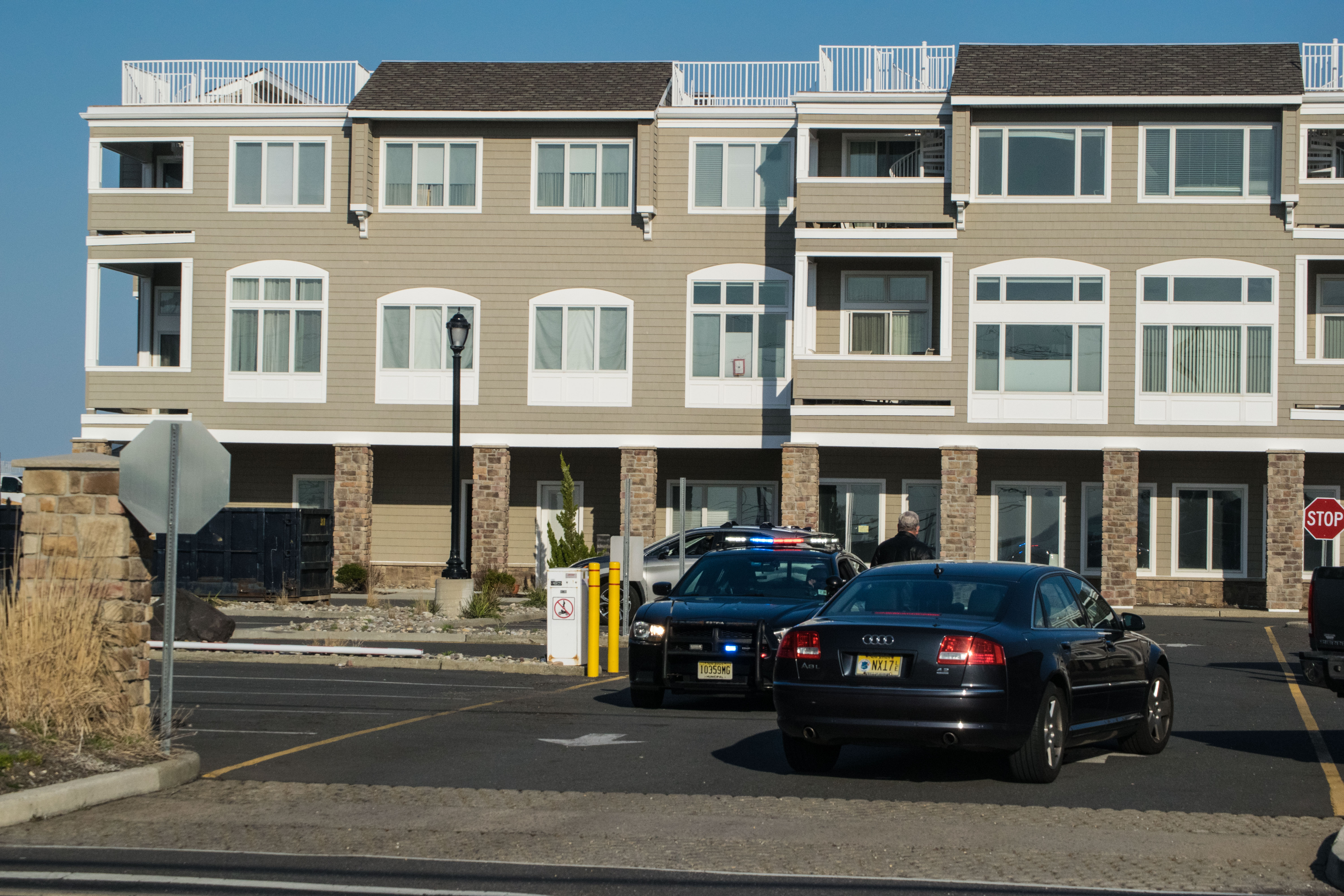 The Ocean Club complex in Brick, April 4, 2019, one day after a fire broke out there. (Photo: Daniel Nee)